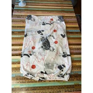 Vintage 1979 Stevens Tastemaker Cats With Yarn Retro Full Fitted Sheet Cat Lady